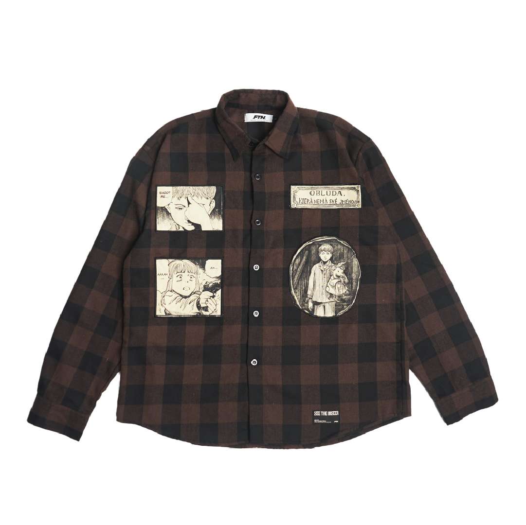 Faith Industries "The Monster" Flannel Brown