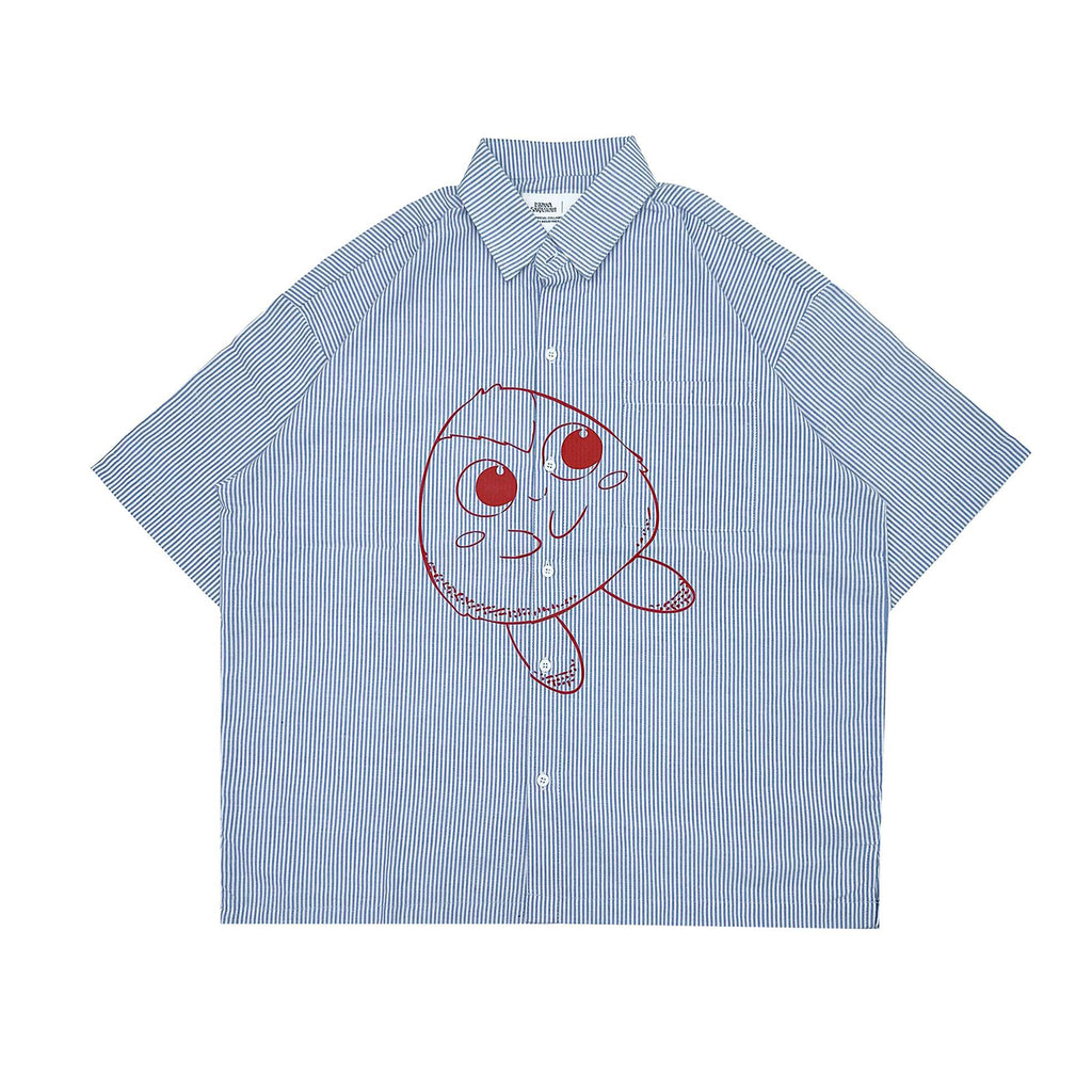 FTH x Isyana "Mamiu" Stripped Shirt