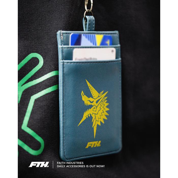 Faith Industries "Thunderlord Zinogre" Card Holder Green