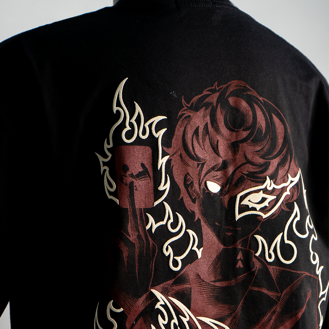 Faith Industries P5 "INMATE" Black Puff Tshirt