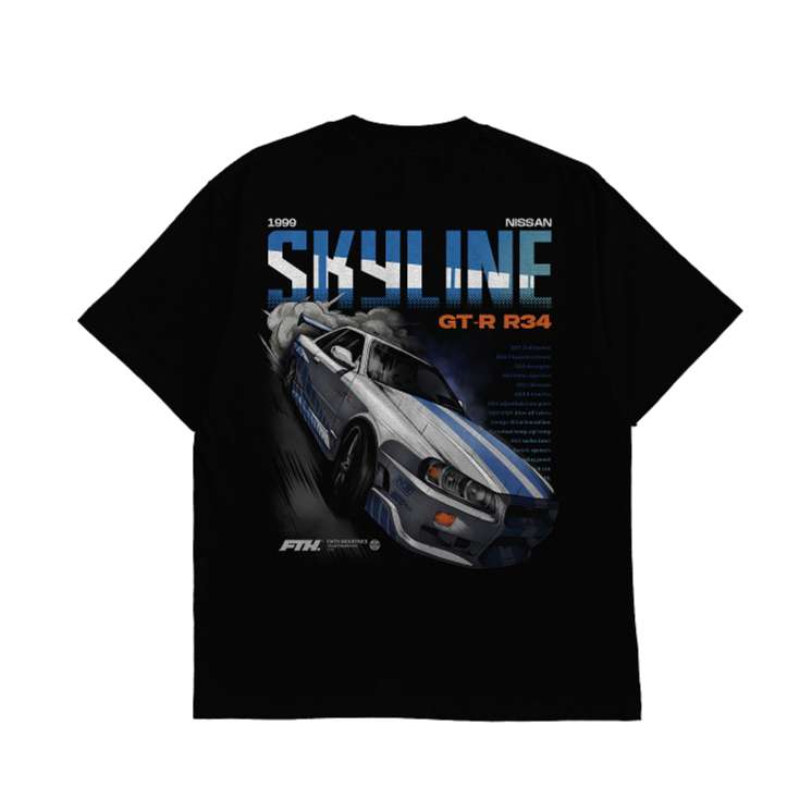 Faith Industries "Midnight Sky" Black Tshirt