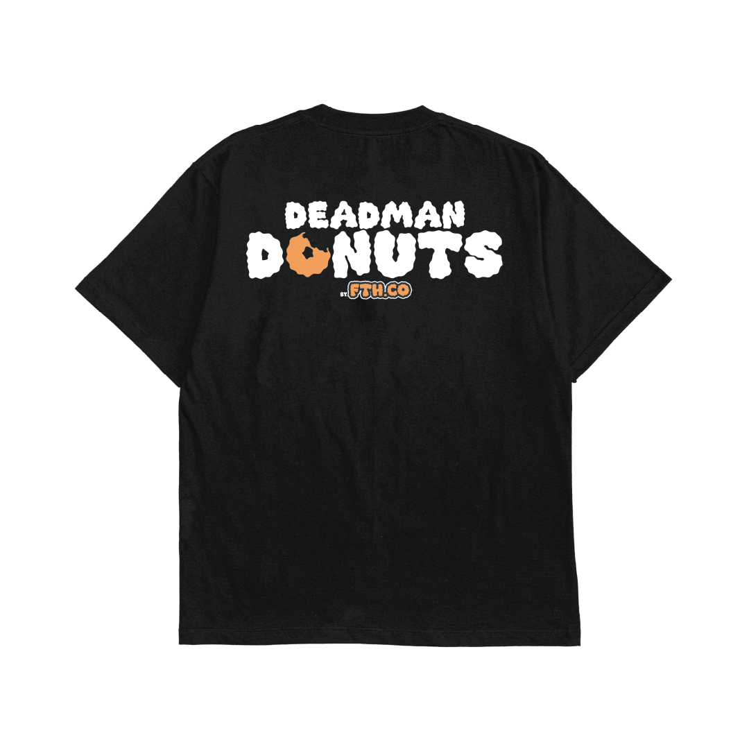 Faith Industries "Deadman Donuts V2" Black Tshirt