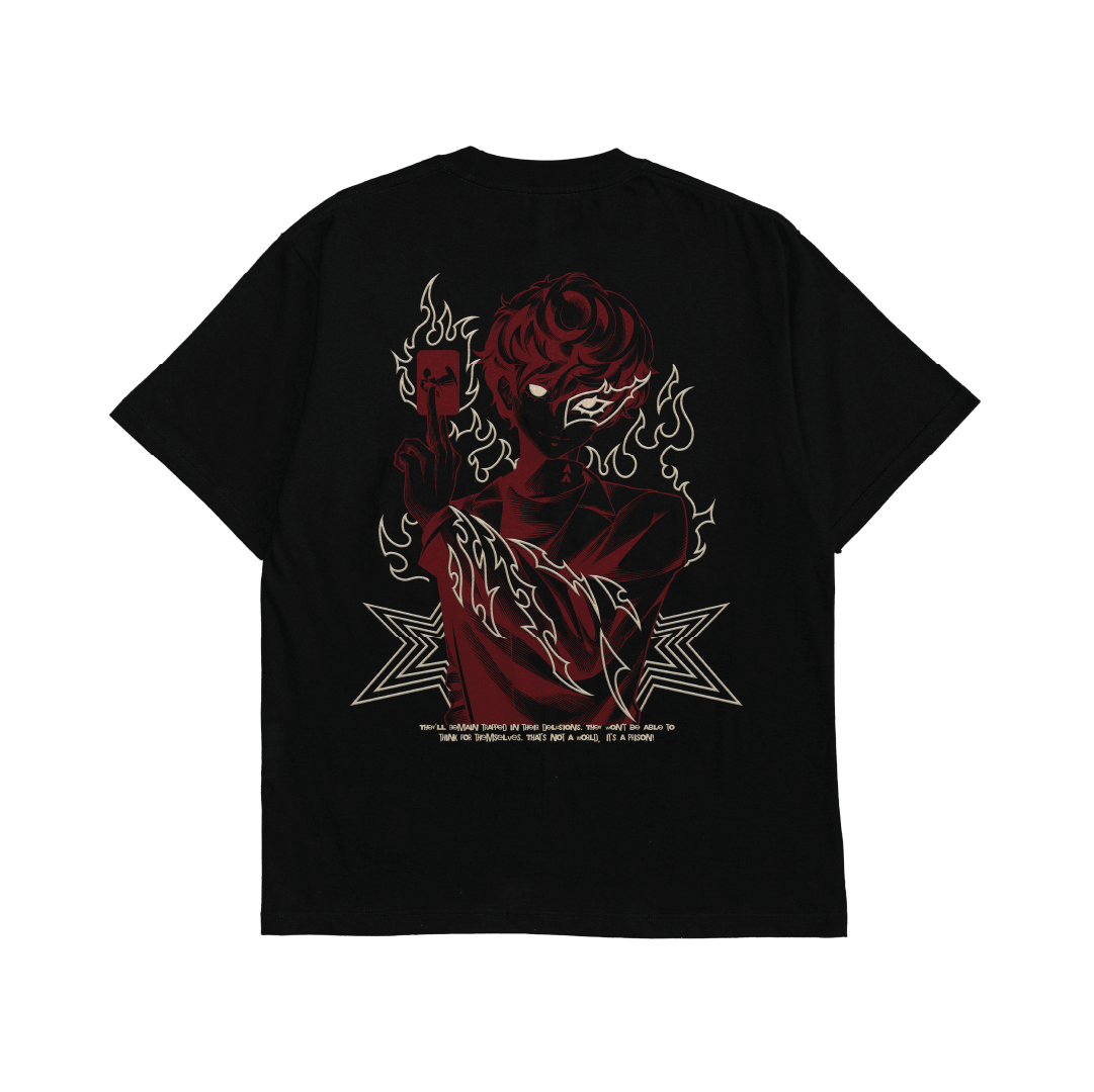 Faith Industries P5 "INMATE" Black Puff Tshirt