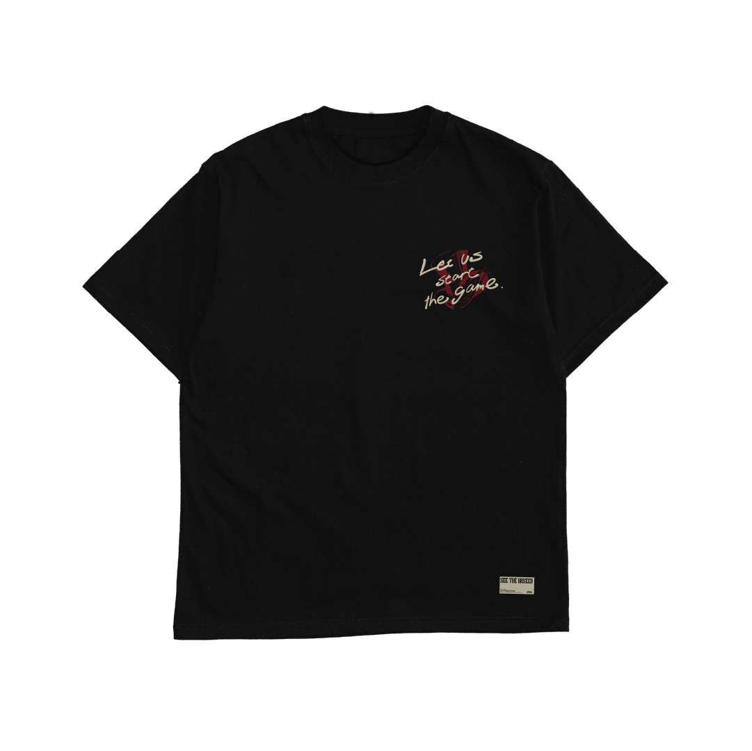 Faith Industries P5 "INMATE" Black Puff Tshirt