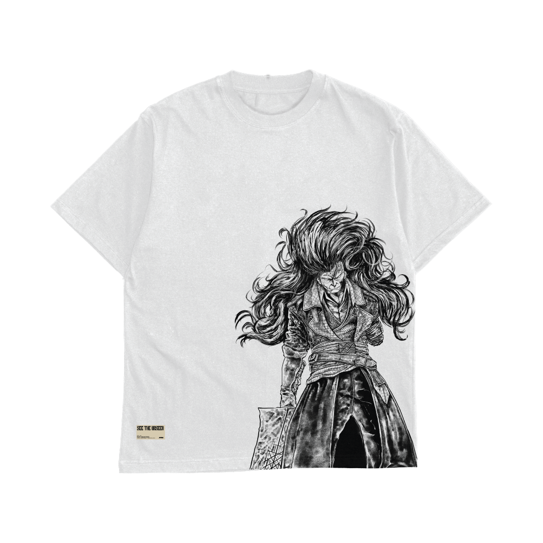 Faith Industries "Sword of Lumière" White Tshirt