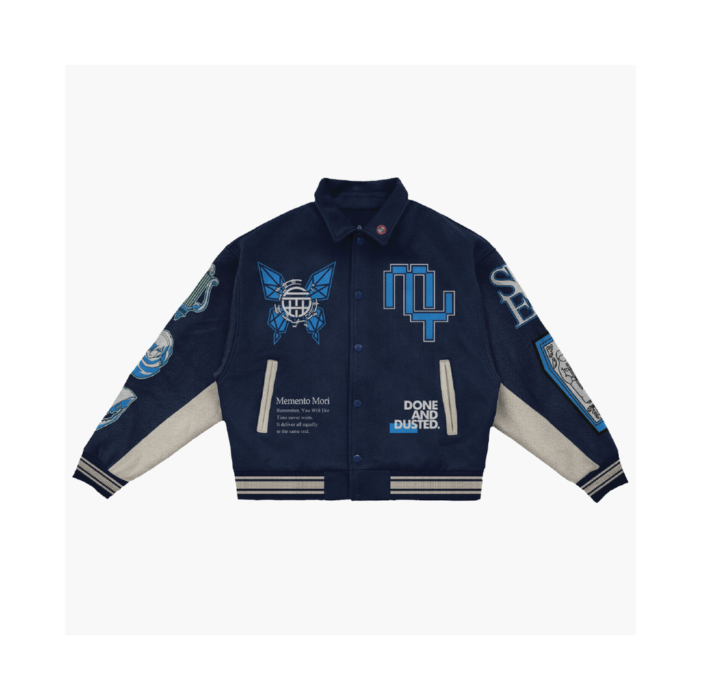 Faith Industries "Blue Haired Boy" Varsity Jacket