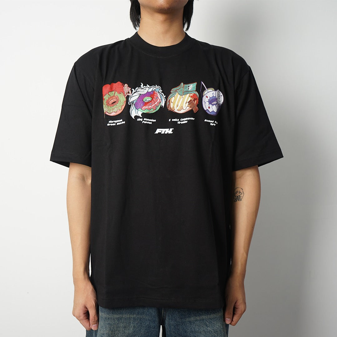 Faith Industries "Deadman Donuts V2" Black Tshirt