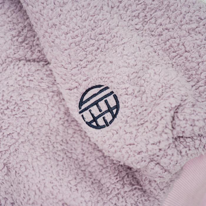 Faith Industries "Psychic Sunrise" Sherpa Hoodie Lilac