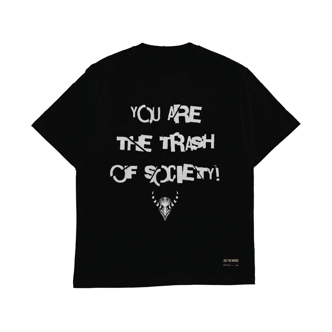 Faith Industries "Trash of Society" Black Tshirt