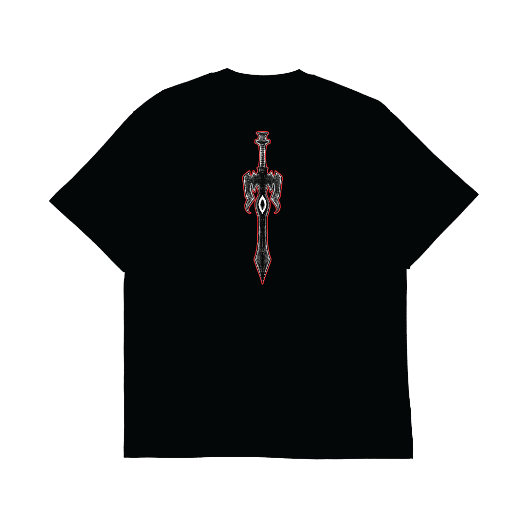 Faith Industries "The Roaring Knight" Black Tshirt