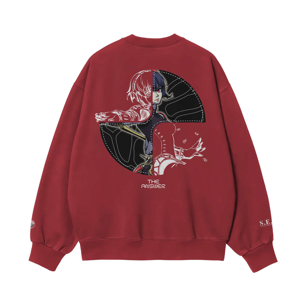 Faith Industries P3 "The Answer" Crewneck Maroon