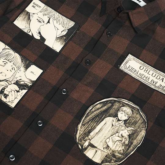 Faith Industries "The Monster" Flannel Brown