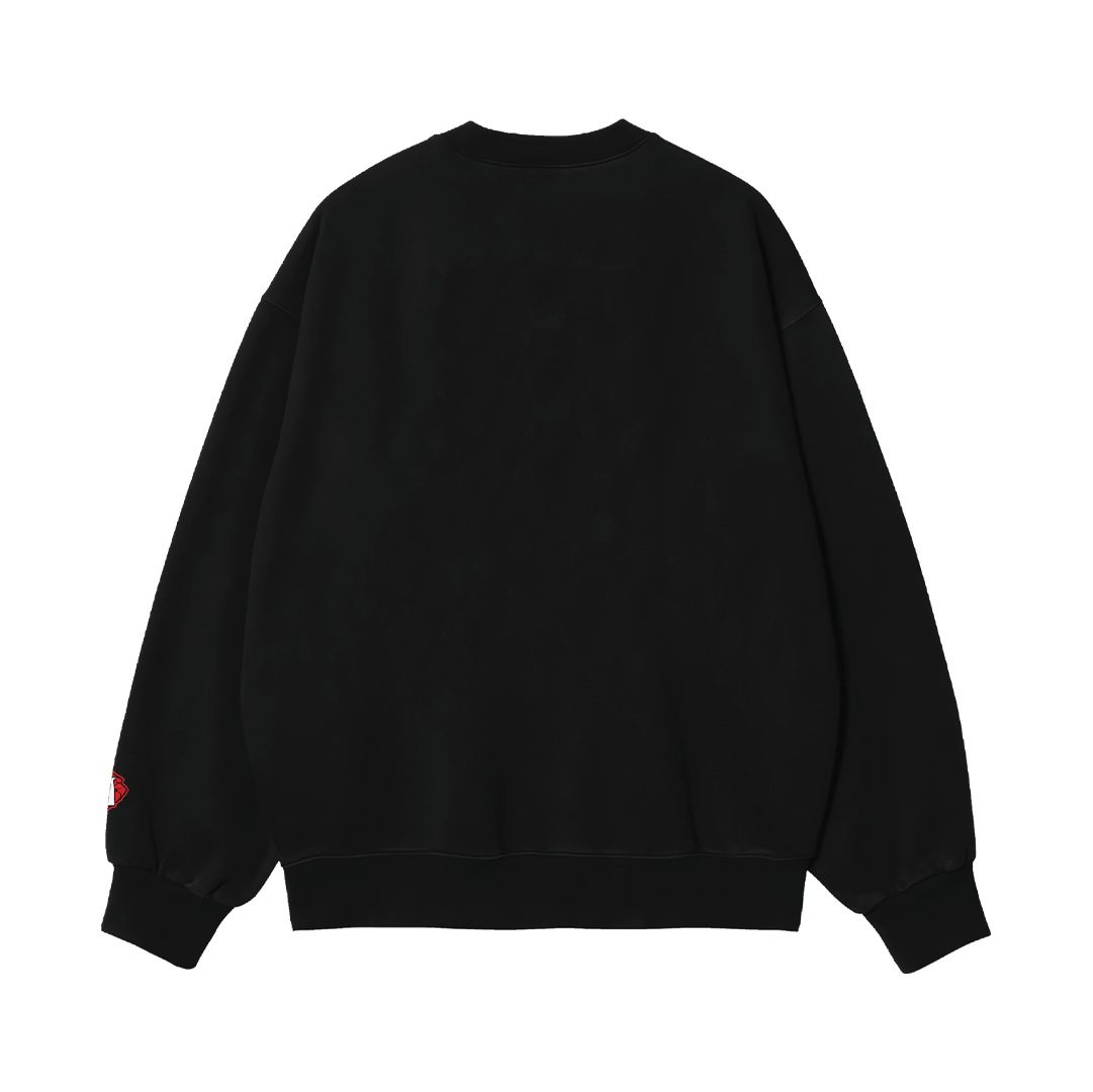 Faith Industries Thieves of Hearts "V" Crewneck  Black