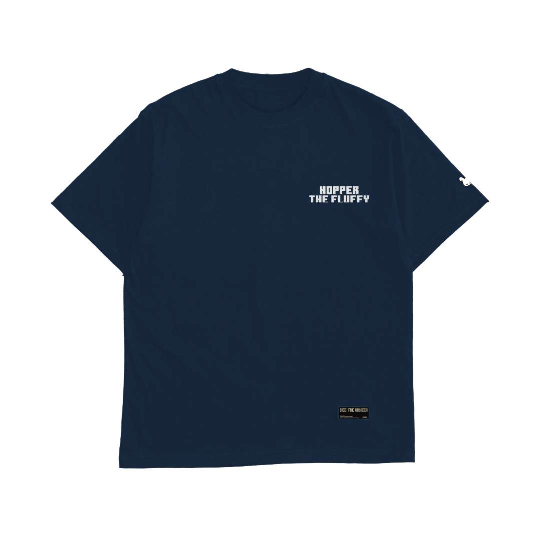 Faith Industries "Find The Hopper" Navy Tshirt