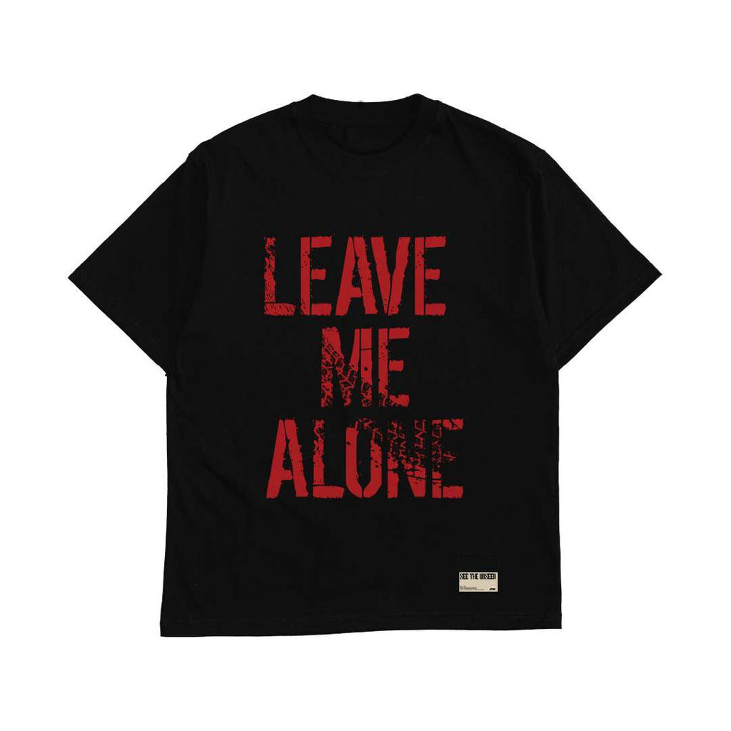 Faith Industries "Leave Me Alone" Black Tshirt